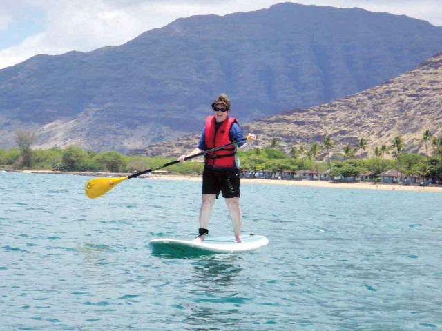 Stand-up paddling