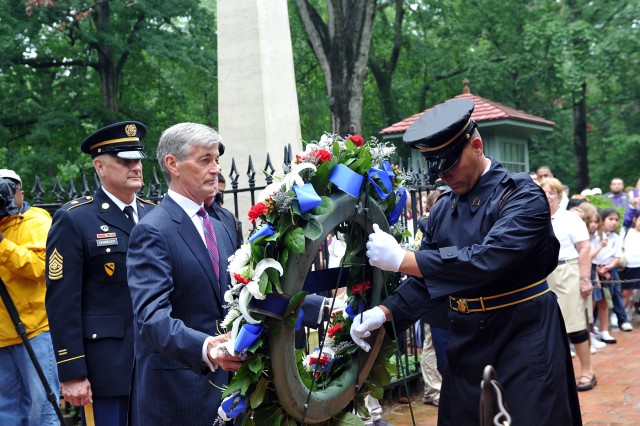 Mount Vernon wreath laying