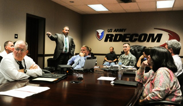 Maryland State Police briefs RDECOM on regional gang activity