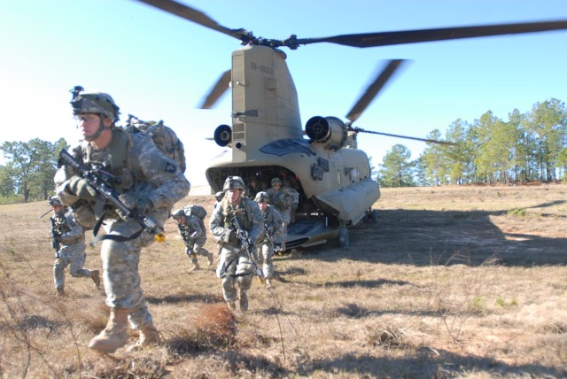 Air Assault training exercise, JRTC