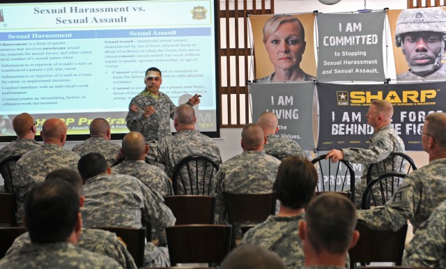 402nd FA rides roughshod on sexual harassment, sexual assault
