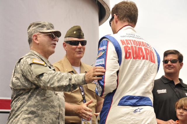 Delaware National Guard partakes in race weekend ceremonies