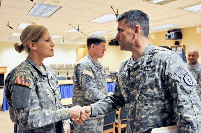 Spartan Brigade Unit Ministry Team recognized for their support during deployment