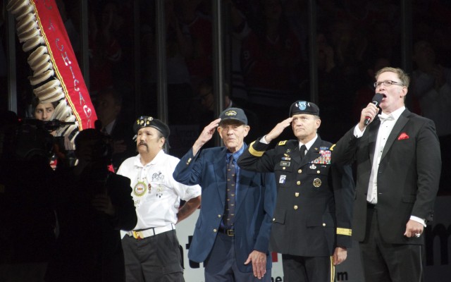 National Hockey League honors veterans, Army Birthday during Stanley Cup Finals