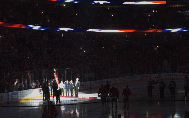 National Hockey League honors veterans, Army Birthday during Stanley Cup Finals