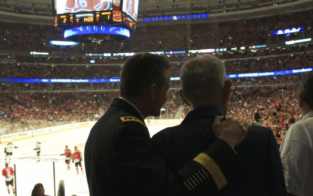 National Hockey League honors veterans, Army Birthday during Stanley Cup Finals