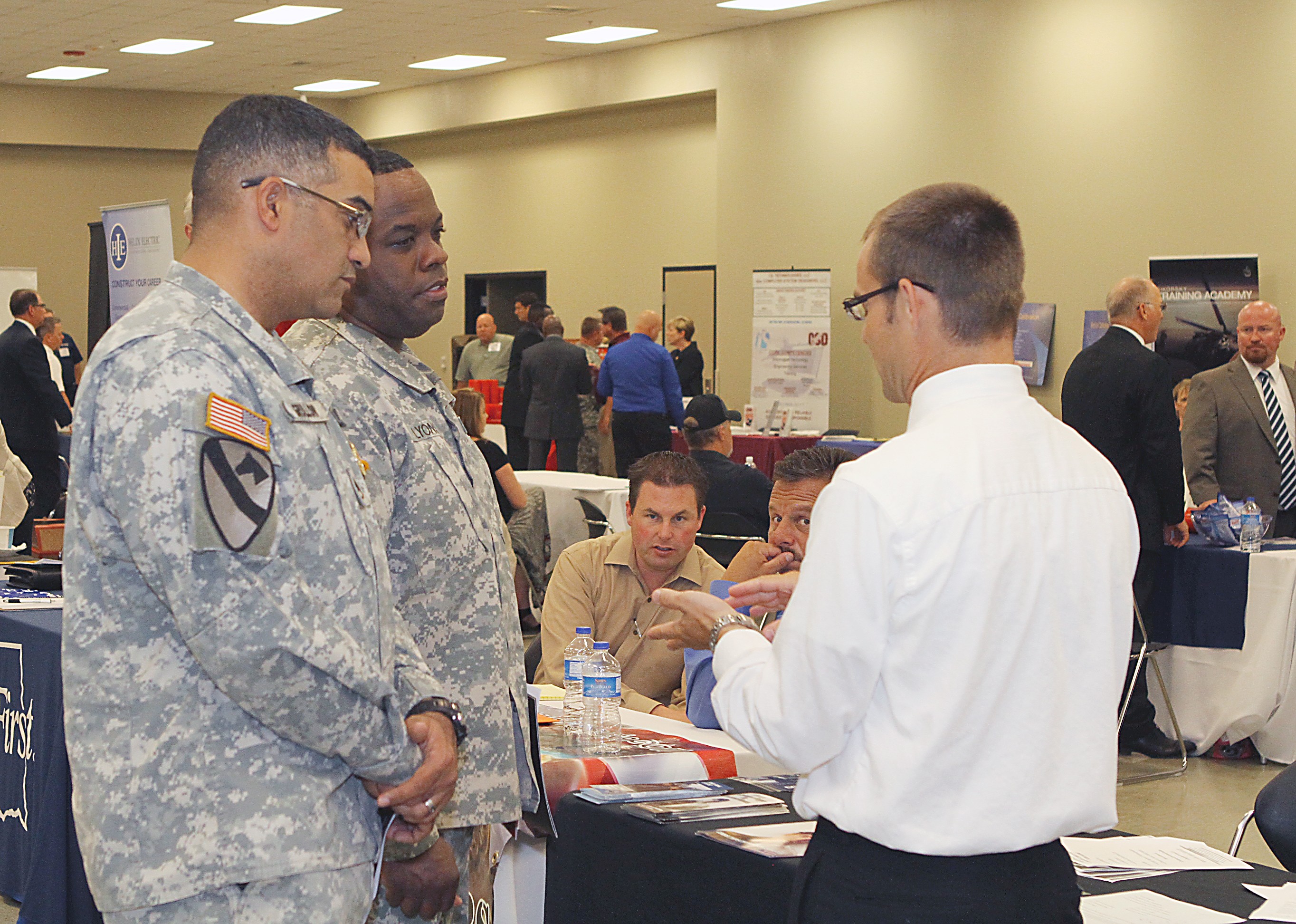 Veteran hiring event a big success Article The United States Army