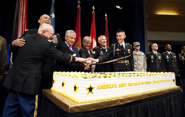 238th Army Birthday Pentagon Cake Cutting Ceremony