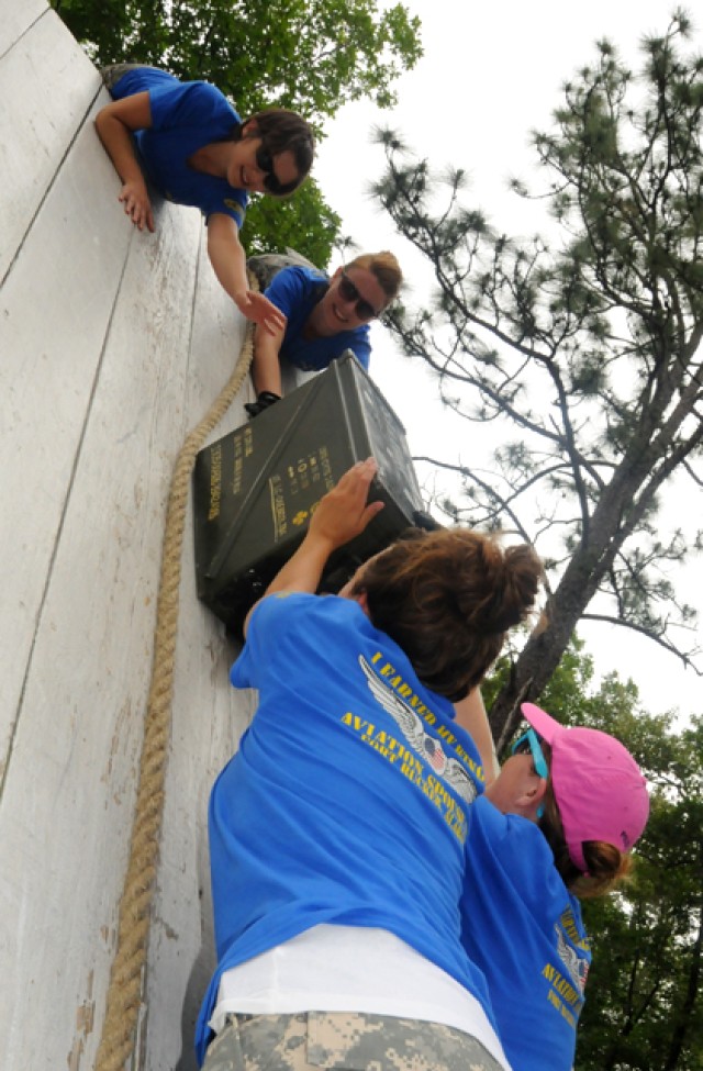 Spouses earn wings at Aviation Spouses Day