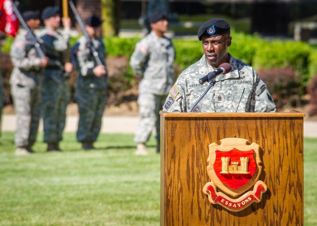 Engineer regiment welcomes new NCO at Fort Leonard Wood