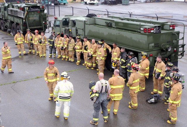 Firefighters get hot on Hanscom