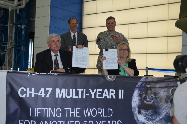 CH-47F Chinook multi-year contract signed