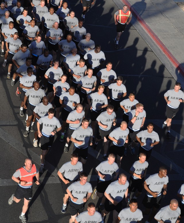 NTC and Fort Irwin Soldiers participate in run