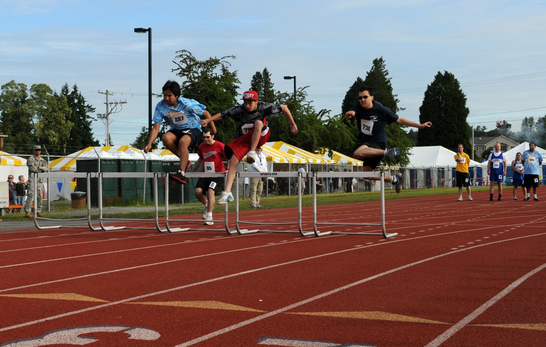 Browns host hundreds of Special Olympics athletes, coaches for