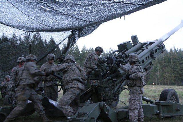 Spirit of competition alive in artillery soldiers