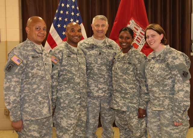 SMA Chandler meets NCOs during Washington Aqueduct tour