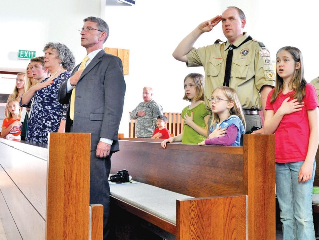 Three soar to Eagle Scout rank