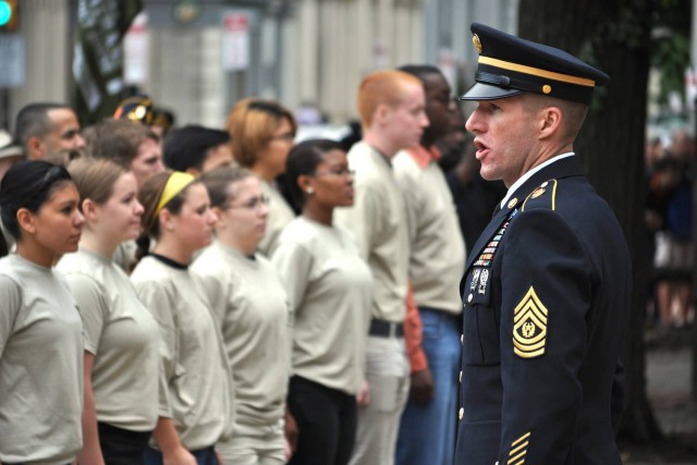 TRADOC sergeant major helps celebrate 238th Army Birthday - 2 of 3