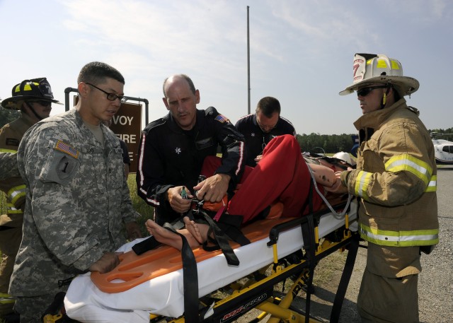 AP Hill, EOD School test medical emergency response and evacuation procedures 