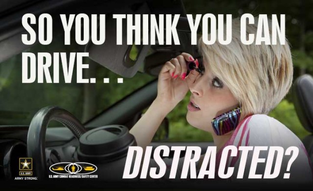 So you think you can drive ... distracted?