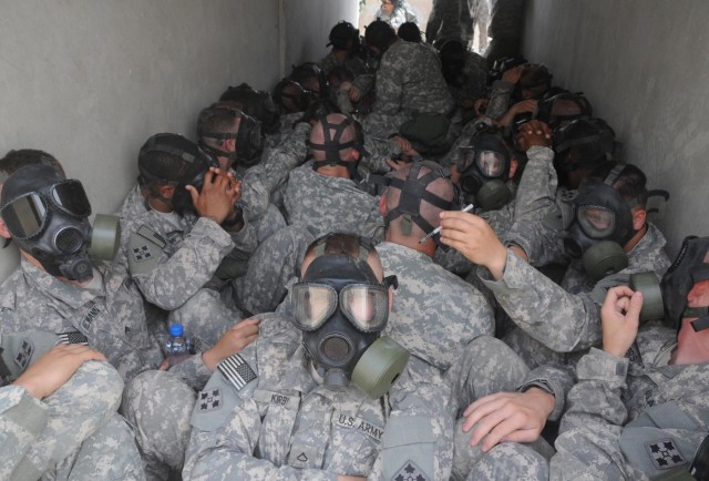 Incoming! 'Raiders' take cover during indirect fire drill