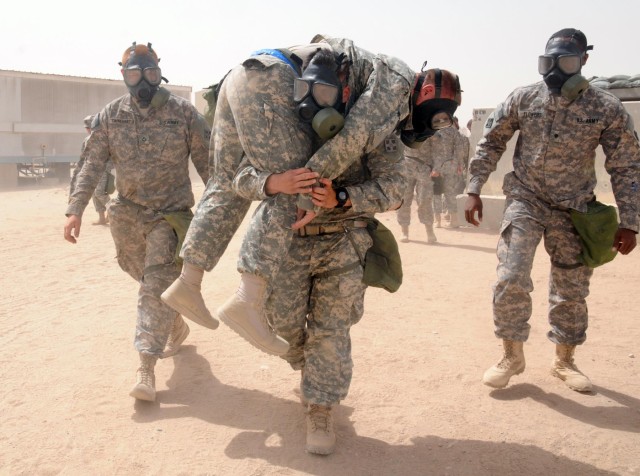 Incoming! 'Raiders' take cover during indirect fire drill