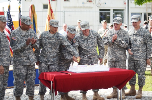Army birthday cake