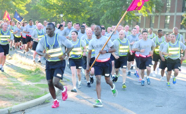 Sustainment strong: 10,000-troop run opens Army birthday event ...