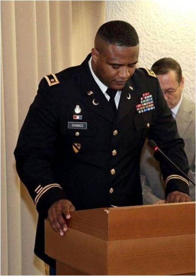 Chaplain (Maj.) Khallid Shabazz