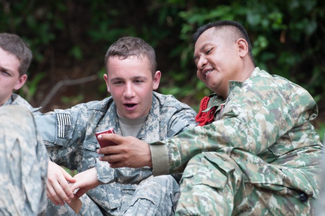 ROTC Cadets gain international experience durig Garuda Shield 13