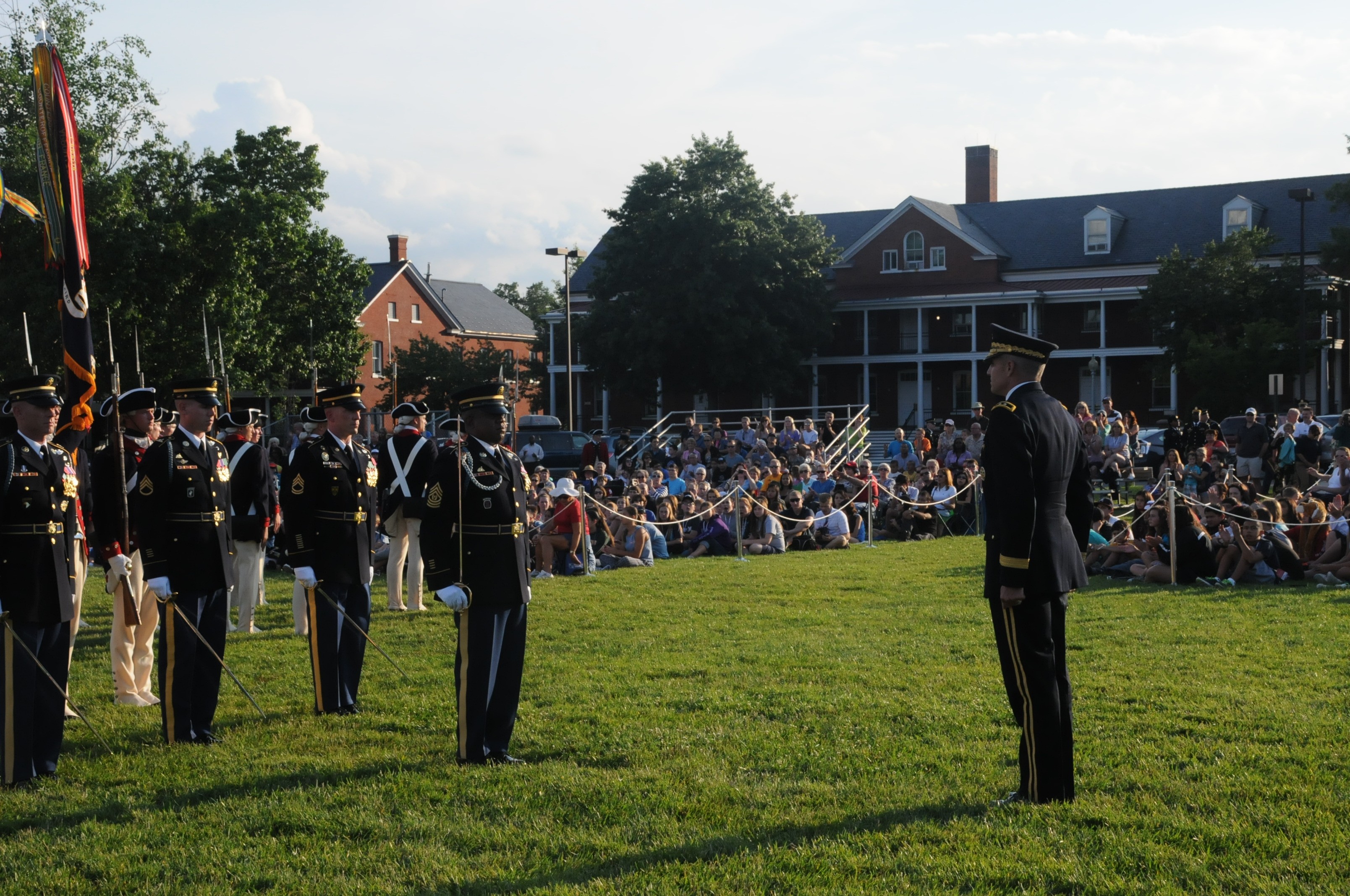 Thousands enjoy MDW's Twilight Tattoo! Article The United States Army