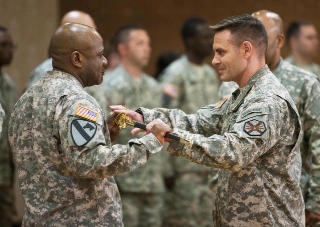 Headquarters Command Battalion welcomes new CSM