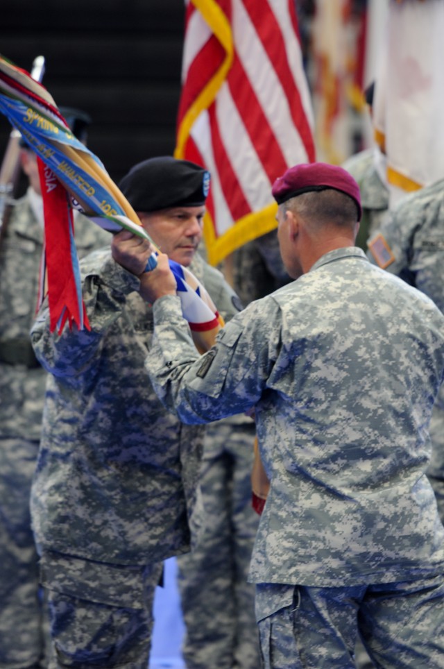 3d ESC Change of Command Ceremony