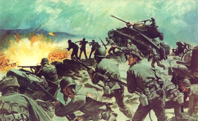 Valor of nine selectees inspires others during Korean War - Seoul battle