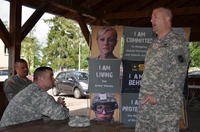 USAREUR Soldiers educated during SHARP week