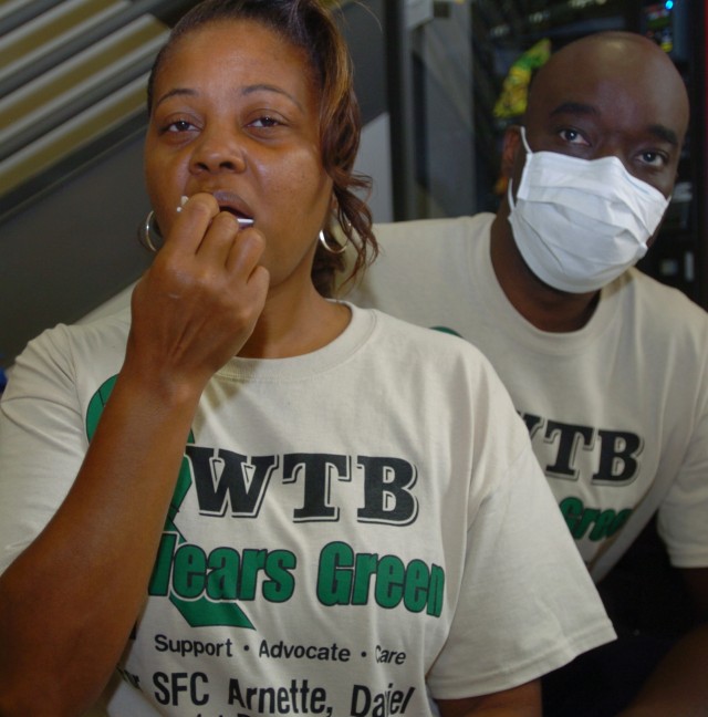Fort Hood wounded warriors celebrate Army's 238th with bone marrow drive