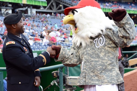 DVIDS - Images - Army honored at Washington Nationals MLB game