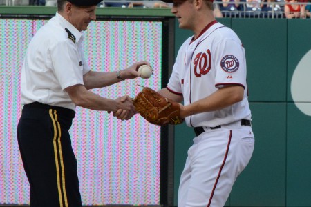 Washington Nationals recognize, honor Soldiers, Article