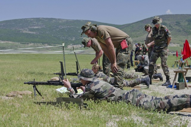 German troops host range for MNBG-E