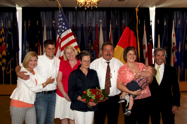 Mr. Leykauf and his extended family