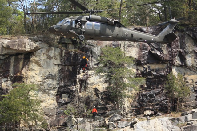 North Carolina National Guard helps rescue injured hiker after tornado