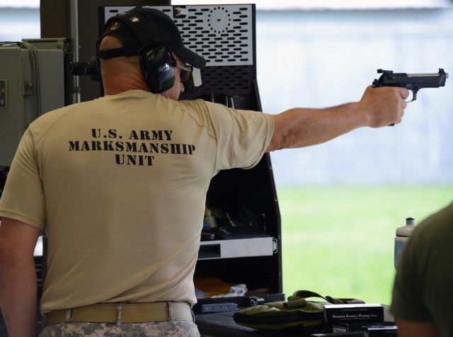 Army pistol shooters sweep Interservice Championship