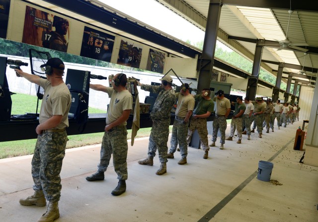 Army pistol shooters sweep Interservice Championship