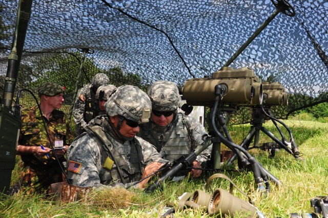 Three nations participate in artillery live-fire training