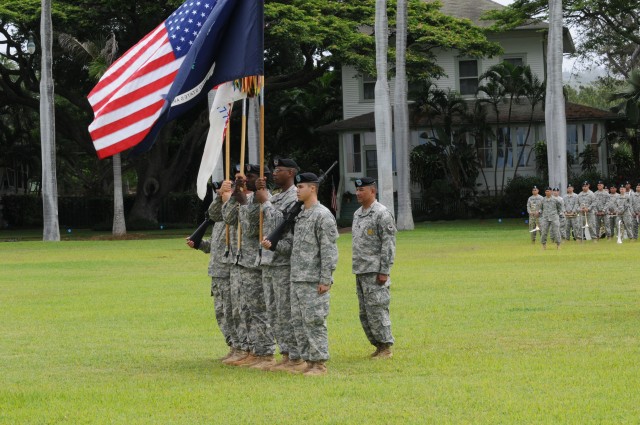 Flying V Ceremony honoring US Army Pacific Deputy Commanding General