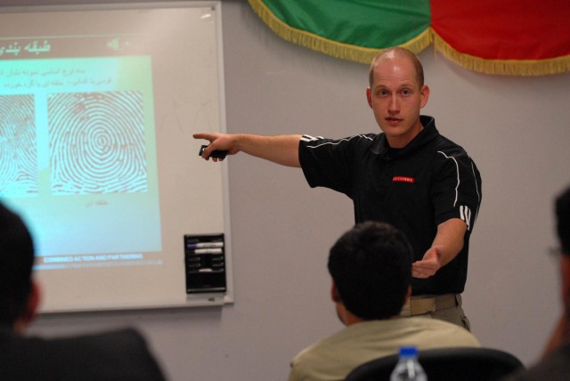 Lifting fingerprints - and Afghan justice