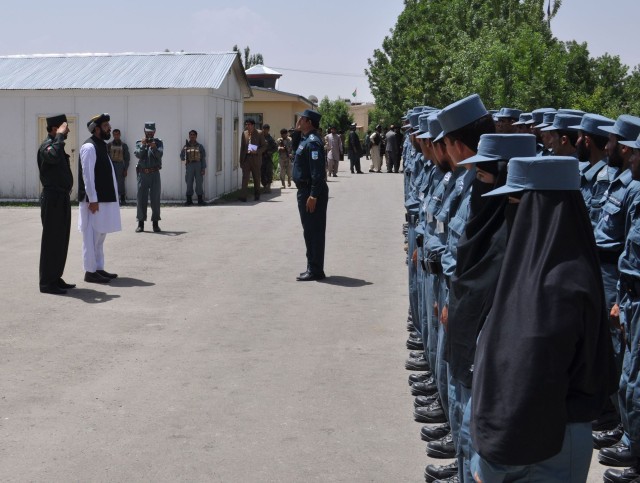 Afghan Uniform Police NCO Academy Graduation