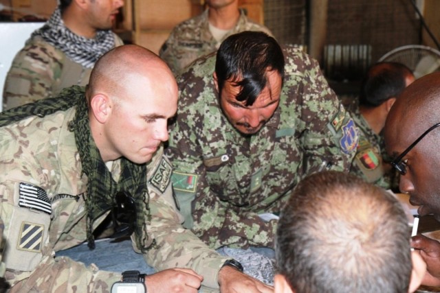 ANSF conduct operation rescue on Highway 1