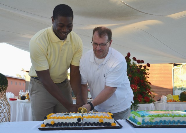 Darby celebrates Army birthday at American Beach