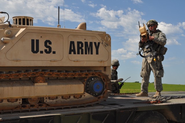 Robot combat support aides deployment training